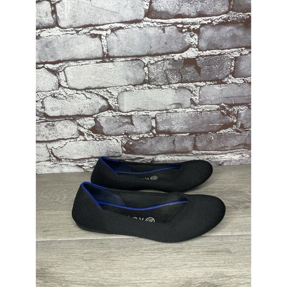 Rothy's The Loafer Black Fabric Round Toe Knit Flats Shoes Women Sz 7M US/37.5EU - Picture 15 of 16